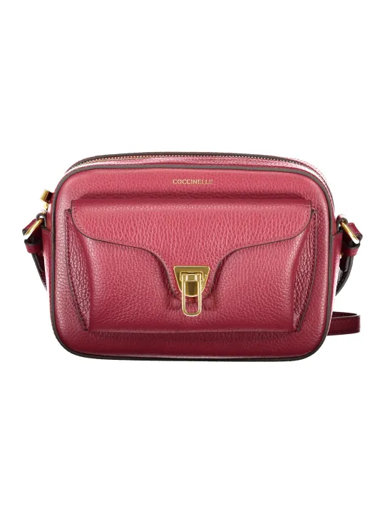 Einzigartige Coccinelle Lila Damentasche – Seltene Rarität