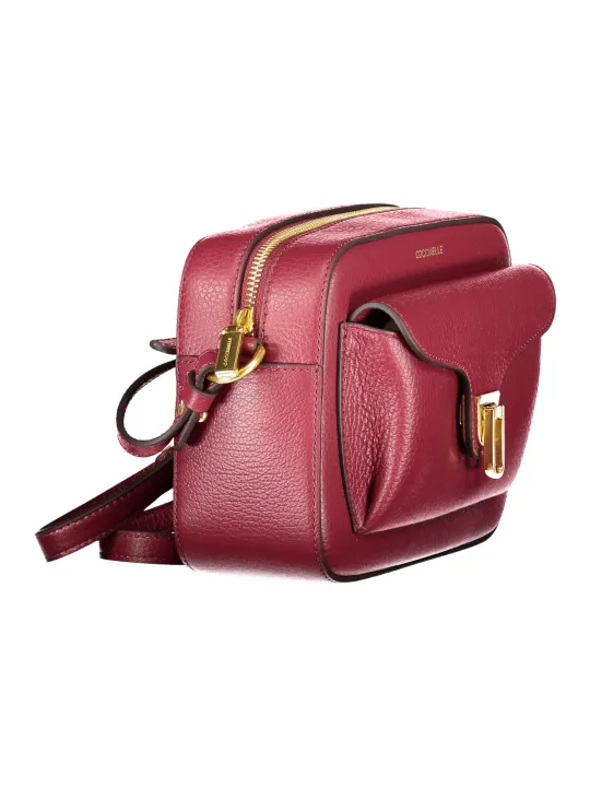 Einzigartige Coccinelle Lila Damentasche – Seltene Rarität