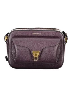 Einzigartige Lila Coccinelle Schultertasche für Damen