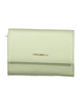 "Coccinelle Damen Brieftasche Grün - Stilvoll & Elegant"