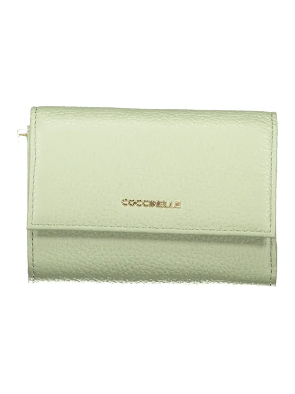 "Coccinelle Damen Brieftasche Grün - Stilvoll & Elegant" "Coccinelle Damen Brieftasche Grün - Stilvoll & Elegant"