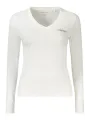 "Guess Damen Langarmshirt Weiß – Stilvolles Basic-Shirt"