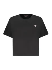 "GUESS Damen T-Shirt Schwarz - Stilvoll & Bequem"