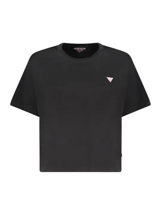 "GUESS Damen T-Shirt Schwarz - Stilvoll & Bequem"