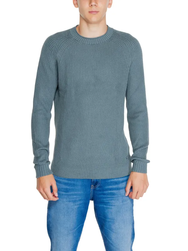 Geripptes Calvin Klein Jeans Pullover Geripptes Calvin Klein Jeans Pullover