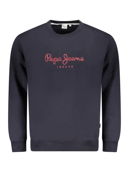 Pepe Jeans Herren Sweatshirt Blau mit Reißverschluss Pepe Jeans Herren Sweatshirt Blau mit Reißverschluss