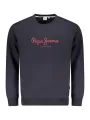 Pepe Jeans Herren Sweatshirt Blau mit Reißverschluss Pepe Jeans Herren Sweatshirt Blau mit Reißverschluss