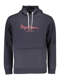 "Pepe Jeans Herren Sweatshirt Blau - Reißverschluss, stylish"