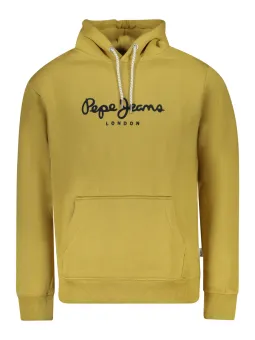Pepe Jeans Herren Sweatshirt Gelb mit Reißverschluss