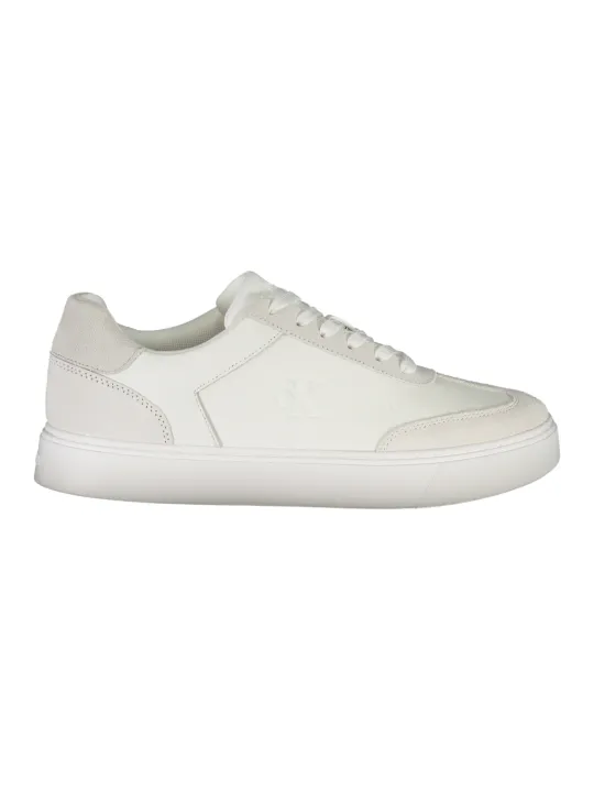 Calvin Klein Herren Sneaker YM0YM01429 - Weiß & Stilvoll Calvin Klein Herren Sneaker YM0YM01429 - Weiß & Stilvoll