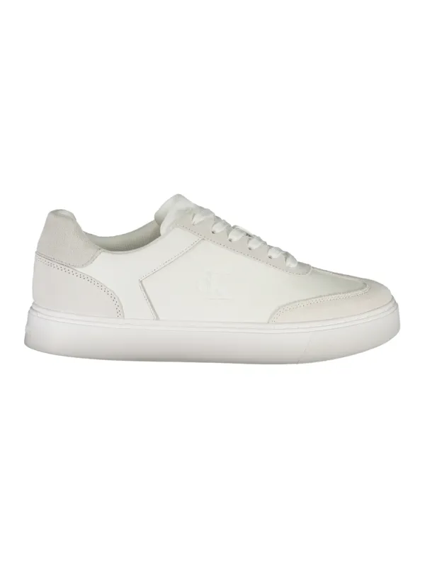 Calvin Klein Herren Sneaker YM0YM01429 - Weiß & Stilvoll Calvin Klein Herren Sneaker YM0YM01429 - Weiß & Stilvoll