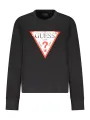 "Guess Jeans Damen Sweatshirt: Schwarz, Reißverschluss"