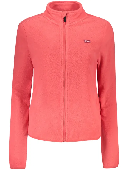 "Norwegen 1963: Rosa Zip-Sweatshirt für Damen"