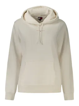 Tommy Hilfiger Damen Sweatshirt Weiß - Zip-Up, Stilvoll & Bequem