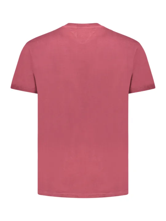 "Tommy Hilfiger Herren T-Shirt Rot, Kurzarm, Stilvoll"