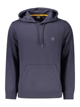 BOSS Herren Sweatshirt Blau mit Reißverschluss, stilvoll & bequem