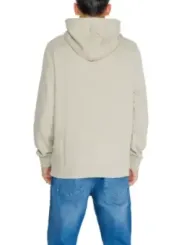 Sandfarbener Calvin Klein Jeans Hoodie