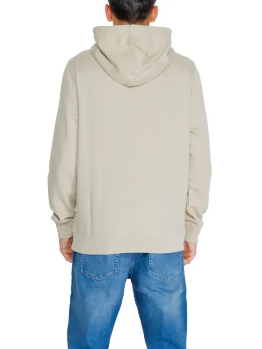 Sandfarbener Calvin Klein Jeans Hoodie