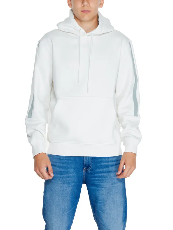 Weißer Kapuzenpullover von Calvin Klein