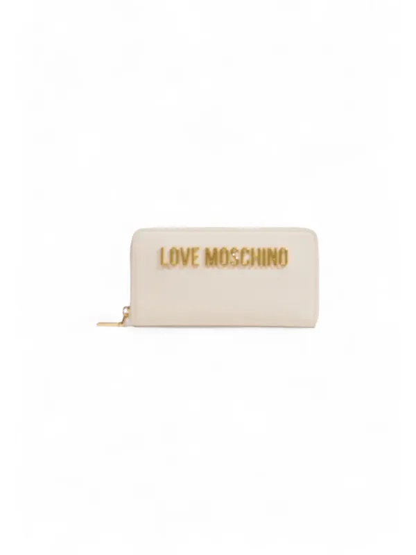 Off-white Love Moschino Designer-Brieftasche