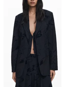 Desigual Classic Damenjacke Schwarz – Stilvoll & Zeitlos