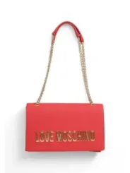 Korallenfarbene Love Moschino Umhängetasche