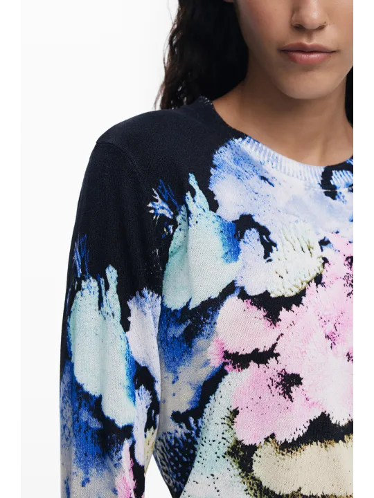 Desigual Damen Pullover-Bluse Schwarz, Modell 25WWJF46NE5025 Desigual Damen Pullover-Bluse Schwarz, Modell 25WWJF46NE5025