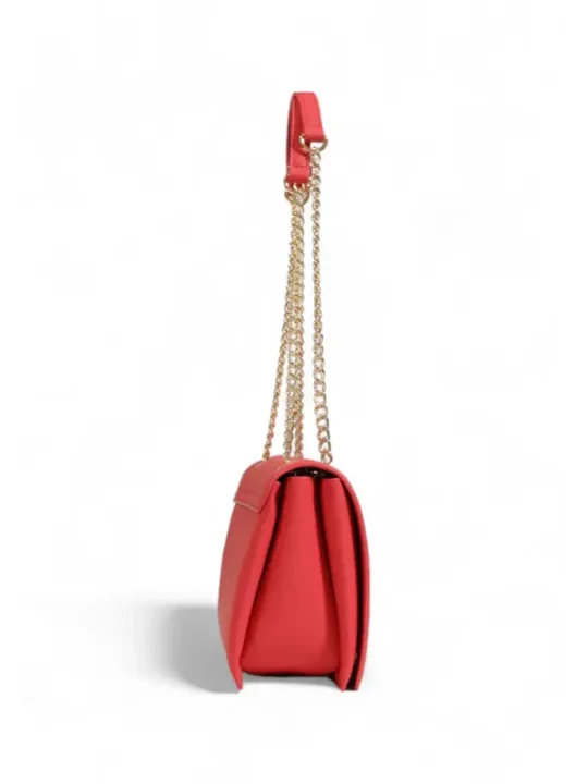 Rote Love Moschino Schultertasche mit Kette