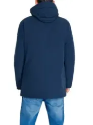 Blauer 475728 dunkelblaue Fleecejacke mit Kapuze