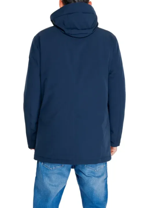 Blauer 475728 dunkelblaue Fleecejacke mit Kapuze