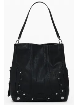 Einzigartige Desigual Damen Tasche - Schwarze Rarität