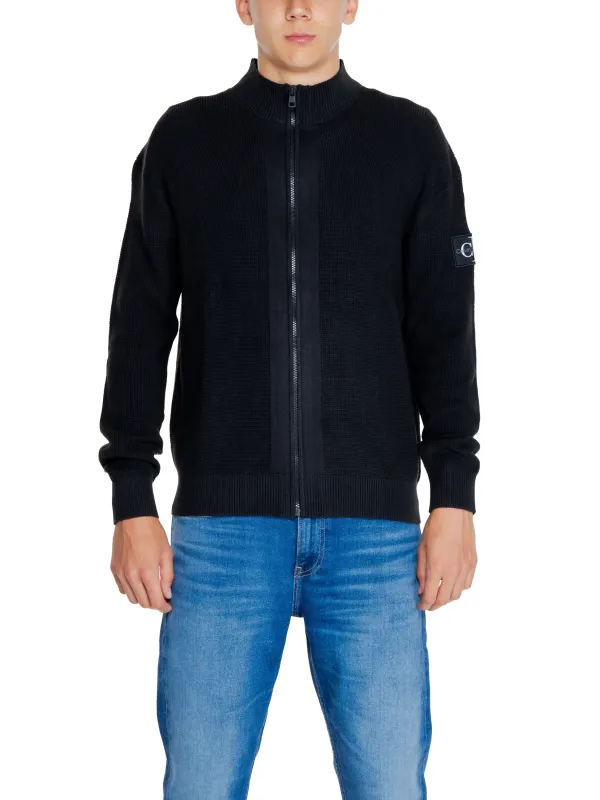 Gerippte Calvin Klein Jeansjacke Gerippte Calvin Klein Jeansjacke