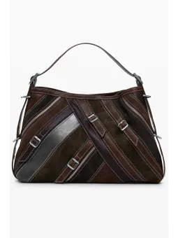 Einzigartige Desigual Damentasche Braun - Selten & Stilvoll