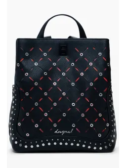 Desigual Damen Rucksack Schwarz - Stilvoll & Funktional