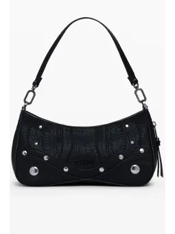 Exklusive Desigual Damenschwarz Tasche - Einzelstück Seltenheit