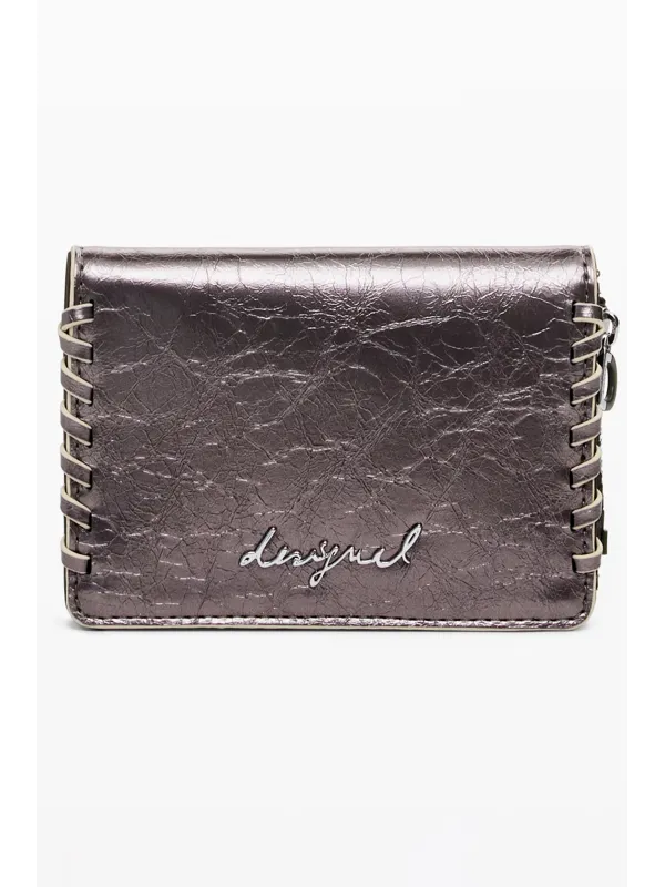 "Desigual Damen Geldbörse Bronze – Stilvoll & Funktional" "Desigual Damen Geldbörse Bronze – Stilvoll & Funktional"