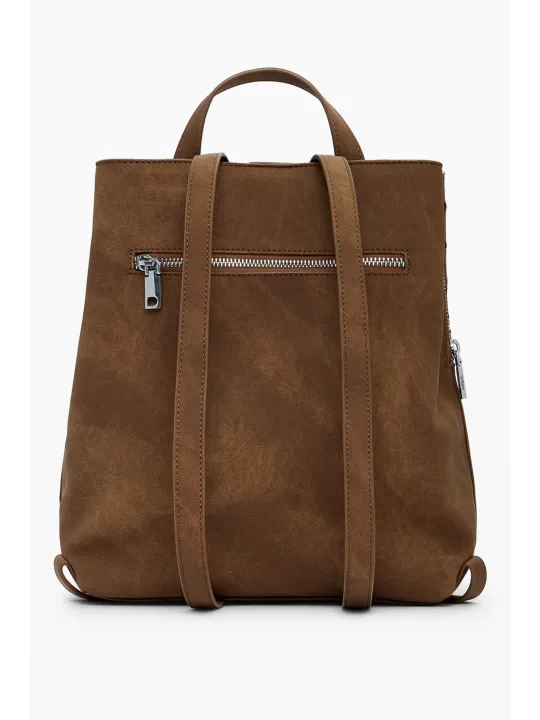 Desigual Damen Rucksack Braun - Stilvoll & Praktisch Desigual Damen Rucksack Braun - Stilvoll & Praktisch