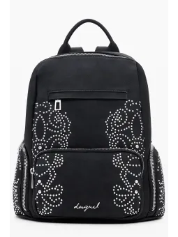 Desigual Damen Rucksack Schwarz - Stilvoll & Vielseitig