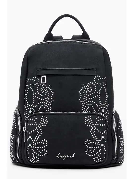 Desigual Damen Rucksack Schwarz - Stilvoll & Vielseitig Desigual Damen Rucksack Schwarz - Stilvoll & Vielseitig
