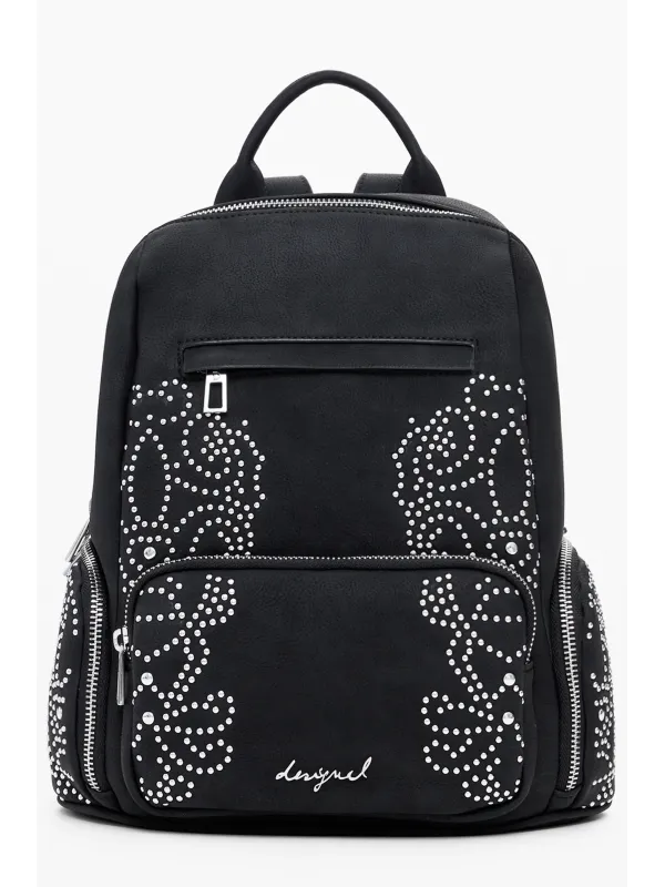 Desigual Damen Rucksack Schwarz - Stilvoll & Vielseitig Desigual Damen Rucksack Schwarz - Stilvoll & Vielseitig