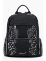 Desigual Damen Rucksack Schwarz - Stilvoll & Vielseitig Desigual Damen Rucksack Schwarz - Stilvoll & Vielseitig