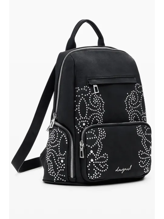Desigual Damen Rucksack Schwarz - Stilvoll & Vielseitig Desigual Damen Rucksack Schwarz - Stilvoll & Vielseitig
