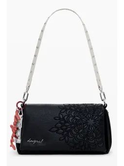 Desigual Damen Tasche - Schwarze Rarität, Einzelstück