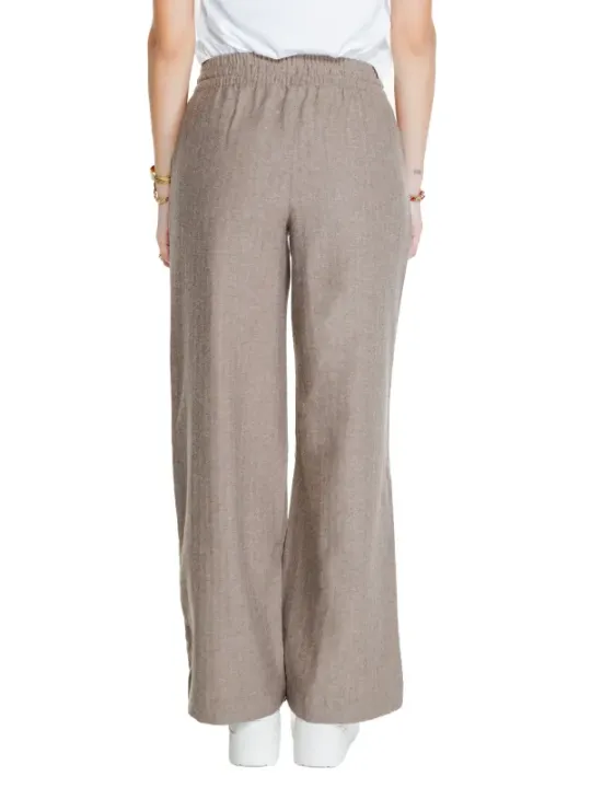 Beige weite Hosen von Jacqueline De Yong