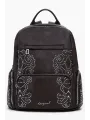 "Stilvoller Desigual Damen Rucksack Braun – Eleganz pur" "Stilvoller Desigual Damen Rucksack Braun – Eleganz pur"