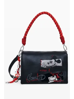 Desigual Damen Tasche Schwarz – Einzigartiges Einzelstück