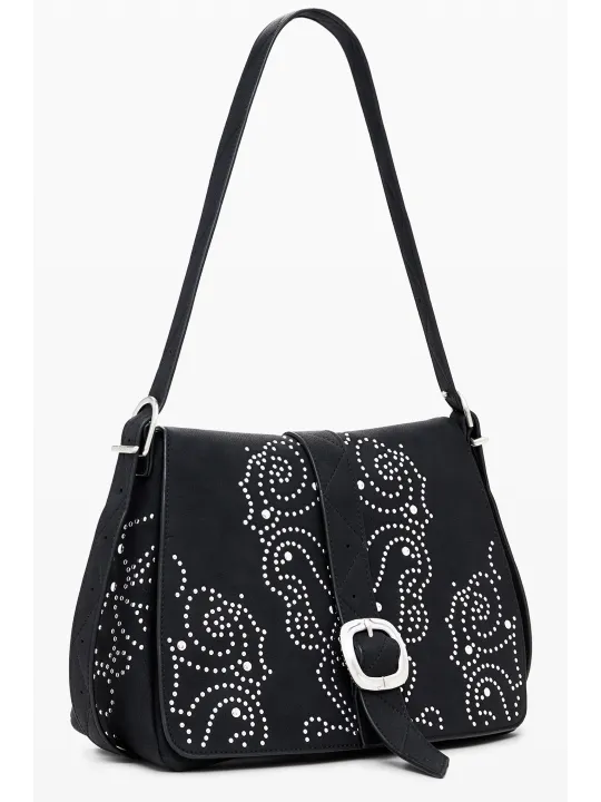 Desigual Damen Tasche Schwarz – Einzigartiges Einzelstück