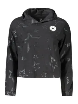 Converse Mädchen Langarmshirt Schwarz – Stylisch & Bequem