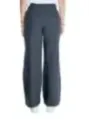 Damenweite Hose graue Stoffhose