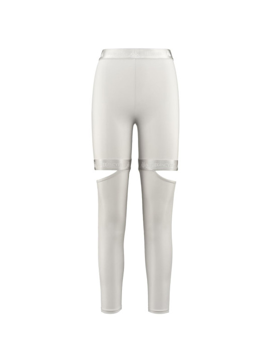 Graue Leggings mit Knieausschnitten Kappa